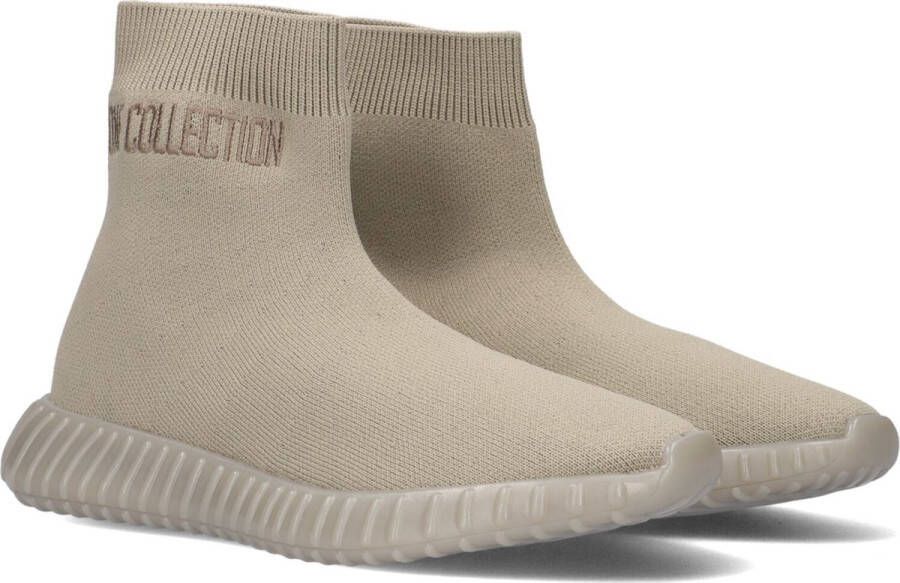 Bruin Tinten Jessy One Sneaker Hoge sneakers Meisjes Beige - Foto 2