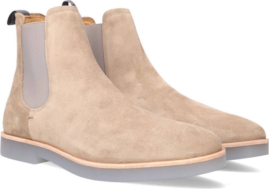 Bruin Tinten Logan Chelsea boots Enkellaarsjes Heren Beige