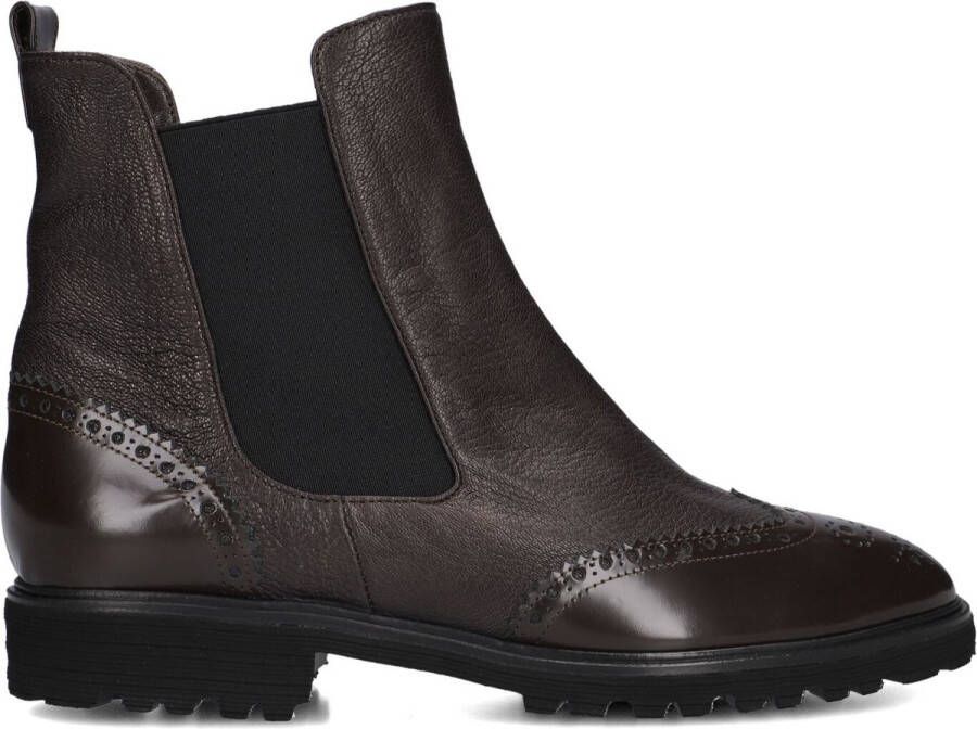 BRUNATE Enkellaarsjes Dames 18119 Maat: 40 Materiaal: Leer Kleur: Bruin