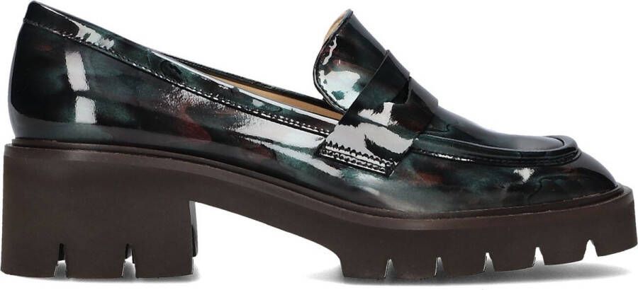 BRUNATE Instappers Dames 32341 Maat: 37 Materiaal: Lakleer Kleur: Groen