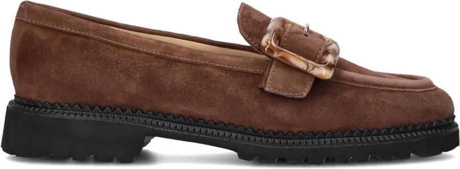 BRUNATE Instappers Dames 11865 Maat: 38 5 Materiaal: Suède Kleur: Bruin