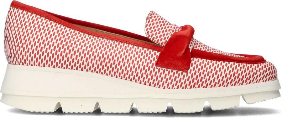 BRUNATE Loafers Dames 40202 Maat: 40 Materiaal: Leer Kleur: Rood