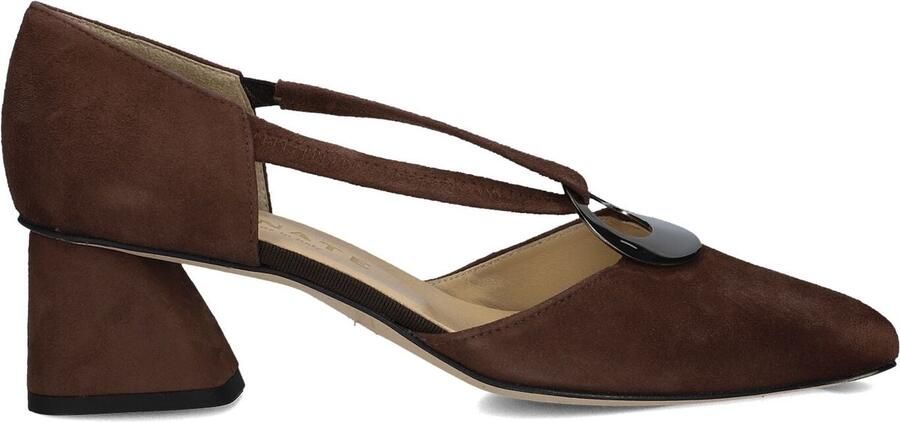 BRUNATE Pumps Dames 51528 Maat: 38 5 Materiaal: Suède Kleur: Bruin