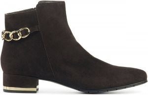 Brunate Enkellaarsjes Dames Laarzen Damesschoenen Suède 38322 Bruin