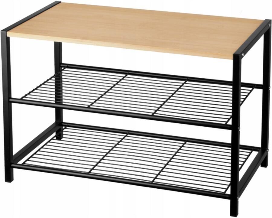 Brunbeste Stevige Schoenenrek 3-Laags 60 x