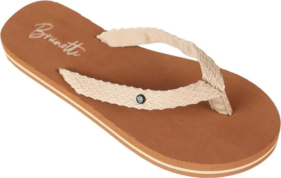 Brunotti Chiara Jacquard Slippers Dames Canvas Teenslippers