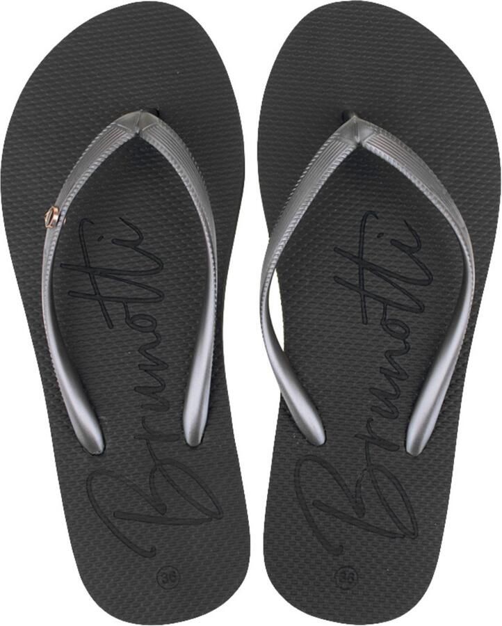 Brunotti dames teenslippers gaia zwart II - Foto 1
