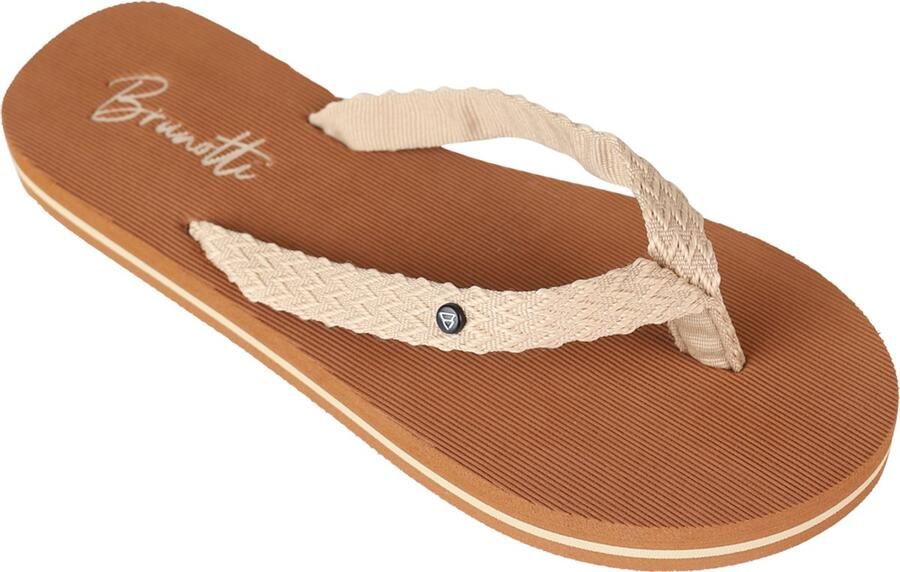 Brunotti Chiara Jacquard Slippers Dames Canvas Teenslippers