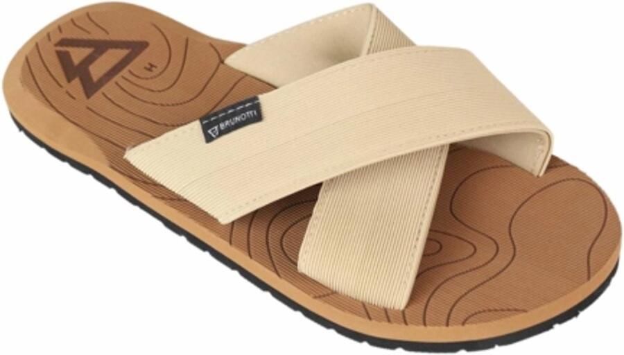 Brunotti Slipper Men Capu Mannu Cross Sand