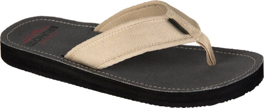 Brunotti Jake Heren Slippers Grijs