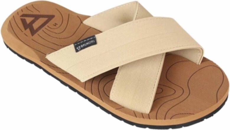 Brunotti Slipper Men Capu Mannu Cross Sand