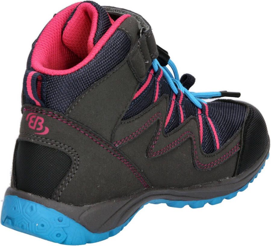 Brütting Atlanta High VS Grau-türkis-pink Maat Kinder
