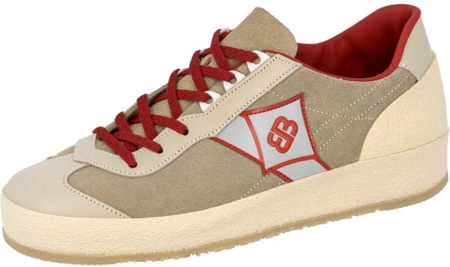 Brütting sneaker Road Runner handgemaakte sportschoen Beige
