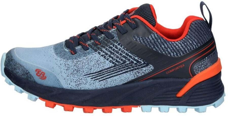 Brütting wandelschoenen Mount Batur met Comfortex Blauw Oranje