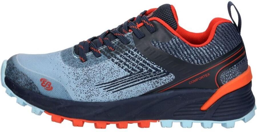 Brütting wandelschoenen Mount Batur met Comfortex Blauw Oranje