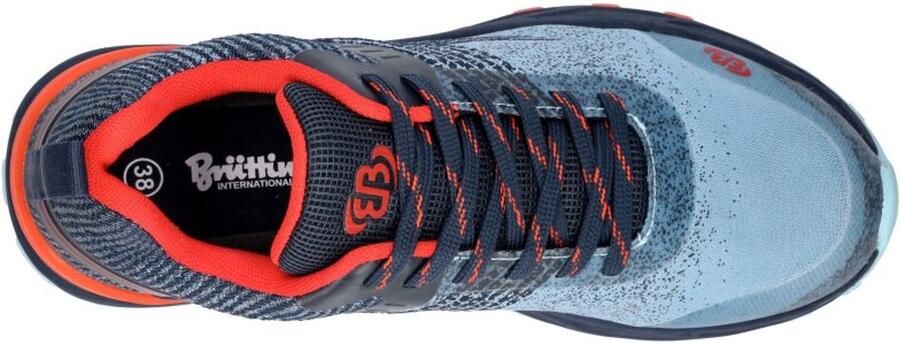 Brütting wandelschoenen Mount Batur met Comfortex Blauw Oranje