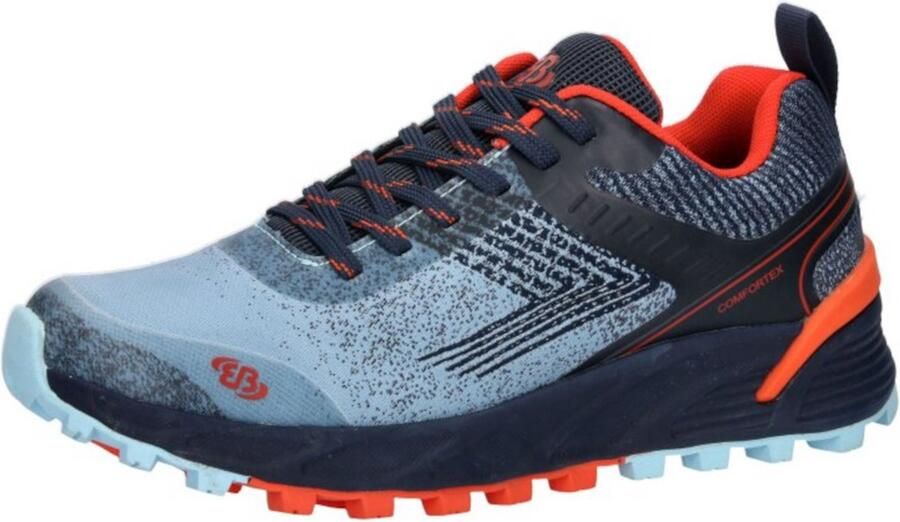 Brütting wandelschoenen Mount Batur met Comfortex Blauw Oranje