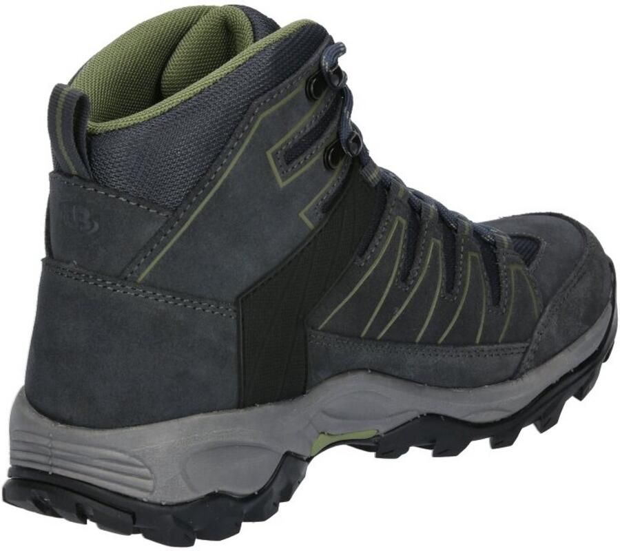 Brütting wandelschoenen Mount Pinos High met comfortex Grijs met Groen