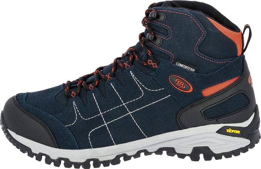 Brütting wandelschoenen Mount Shasta High Marine Blauw met Oranje - Foto 2