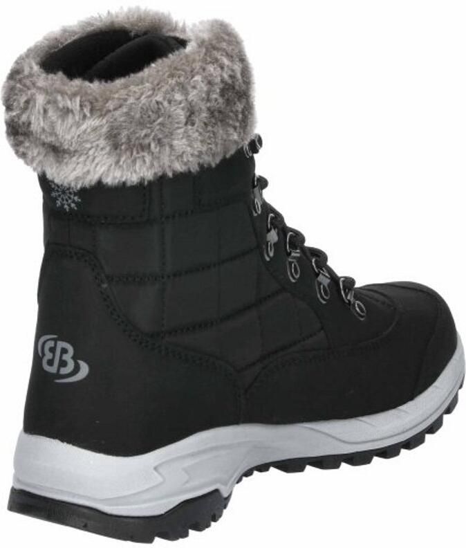 Brütting wandelschoenen snowboots Himalaya met comfortex Zwart Grijs