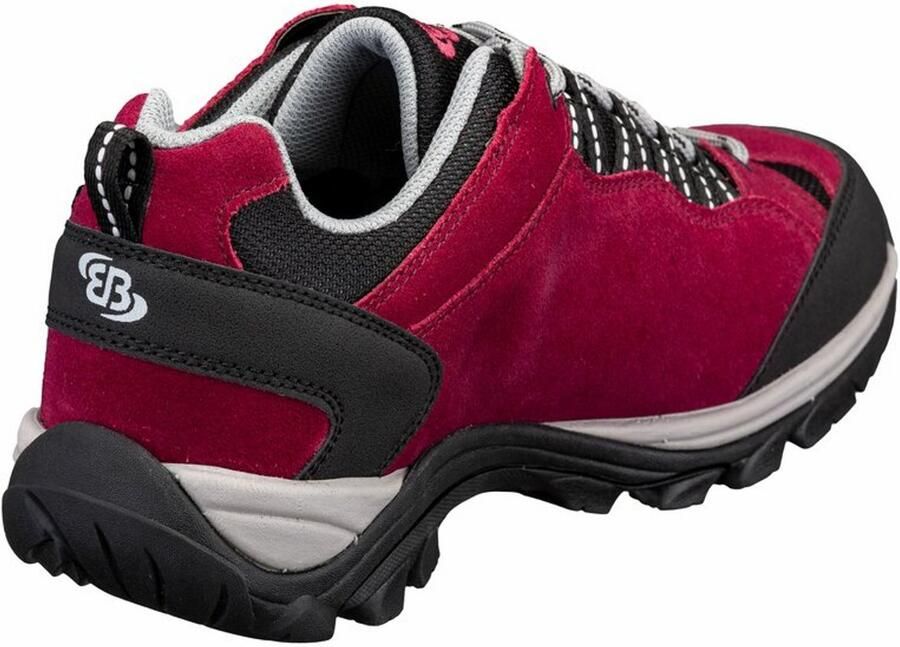 Brütting wandelschoenen voor dames Mount Bona Low Bordeaux Rood - Foto 2