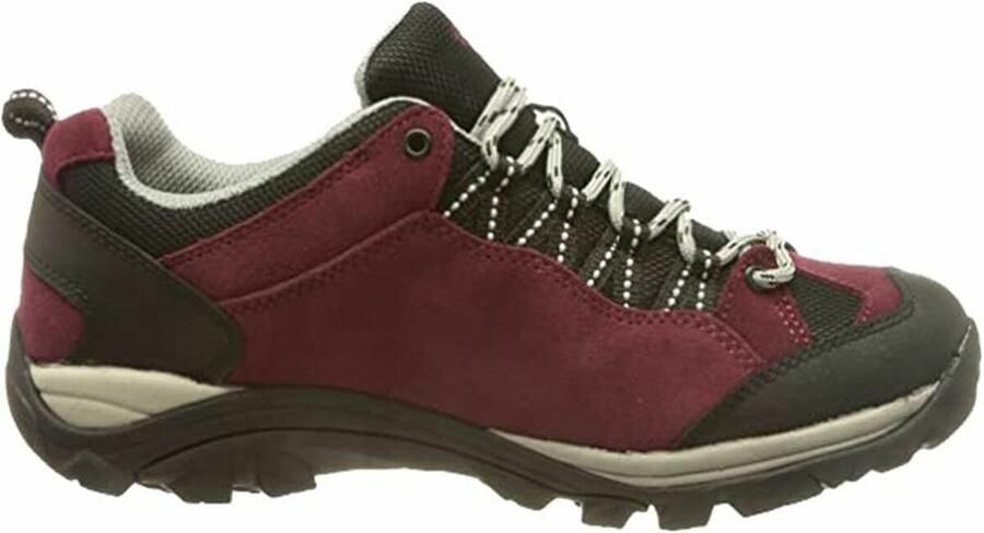 Brütting Buty trekkingowe damskie Mount Bona Low bordowe czerwone