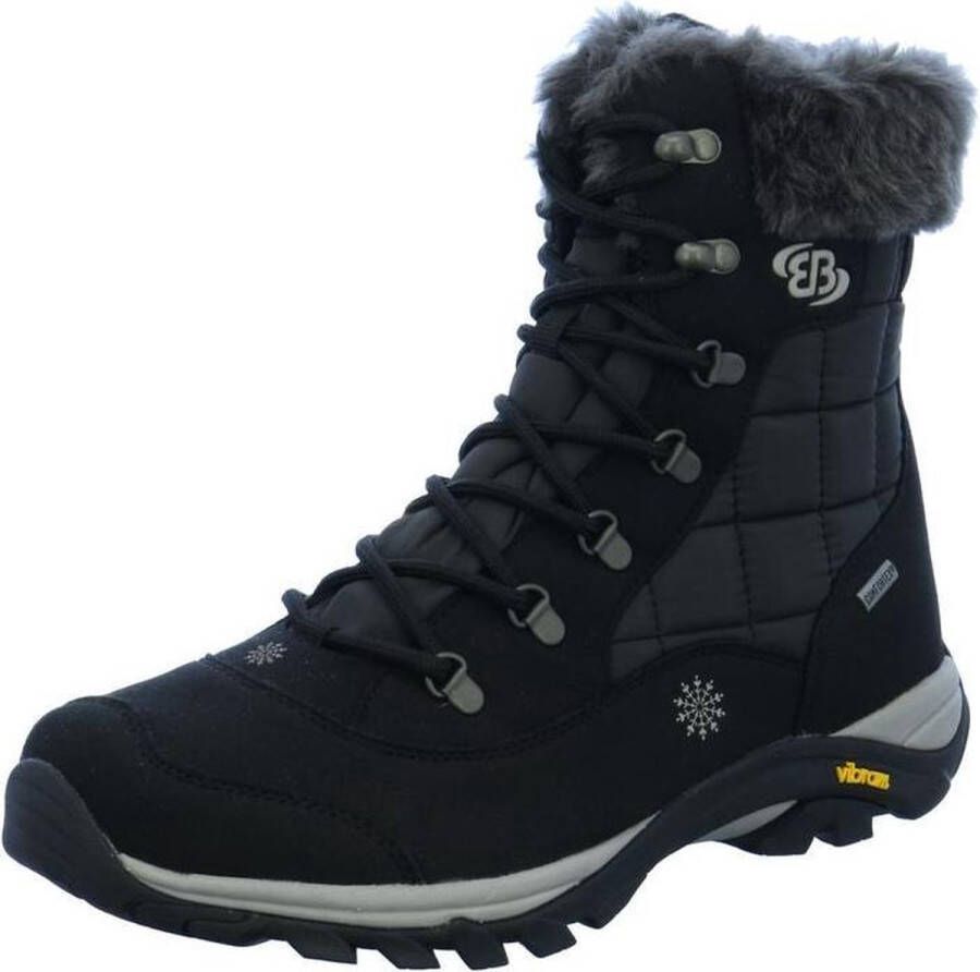 Brütting wandelschoenen snowboots Himalaya met comfortex Zwart