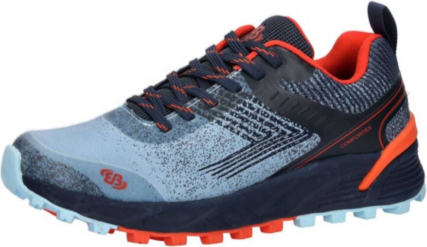Brütting wandelschoenen Mount Batur met Comfortex Blauw Oranje
