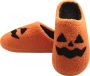 Budino Halloween Pantoffels Smiley Sloffen Pantoffels Sloffen en Pompoen Doodskop - Thumbnail 1