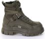 Buffalo Aspha Com1 Laceup Mid Fashion sneakers Schoenen khaki maat: 41 beschikbare maaten:36 37 38 39 40 41 - Thumbnail 1