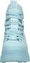 Buffalo Aspha NC Mid Veterschoenen Hoog licht blauw - Thumbnail 3