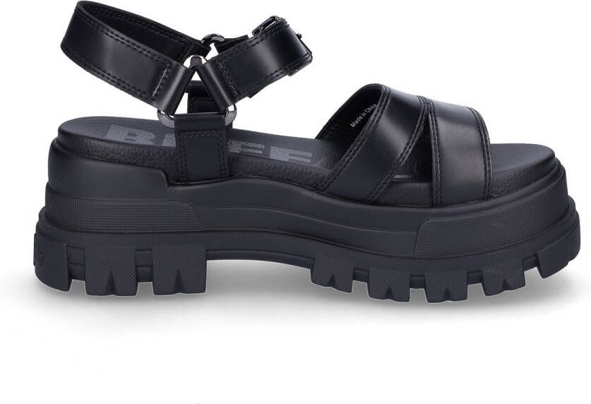 Buffalo Sandalen met geprofileerde plateauzool model 'ASPHA'