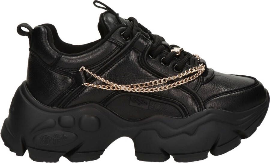 Buffalo Binary Chain dames sneaker Zwart