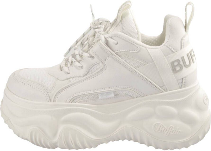 Buffalo Sneakers Baskets femme Blader Matcha Vegan Nappa Nubuck Mesh
