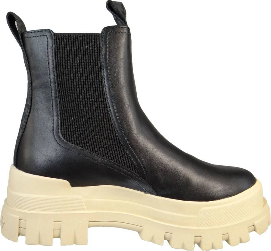 Buffalo Aspha Chelsea Dames Schoenen Zwart Maat: 36 PU Foot Locker