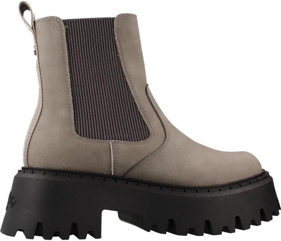 Buffalo Chelsea-boots Aspen Chelsea Plateauboots instaplaarzen enkellaars met stretch en profielzool