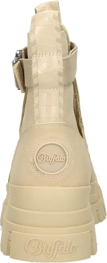 Buffalo Aspha COA Vegan Enkellaarsjes Plat beige - Foto 15