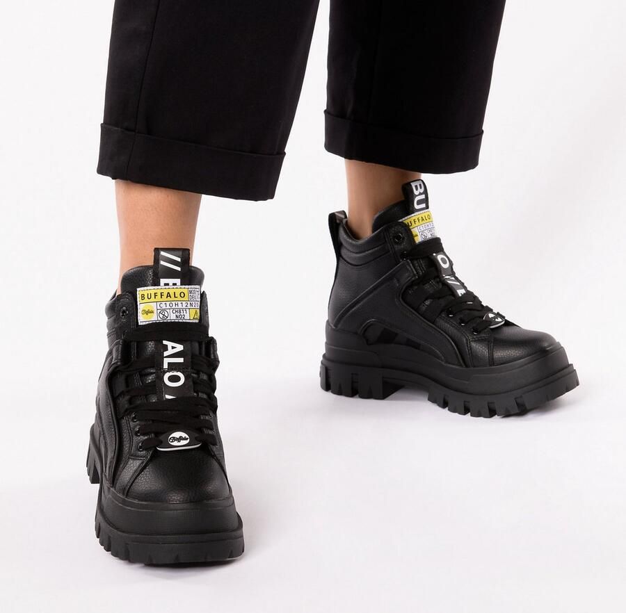 Buffalo Hoge veterschoenen ASPHA NC MID Veterenkellaars high top sneaker met zachte schachtrandvulling - Foto 3