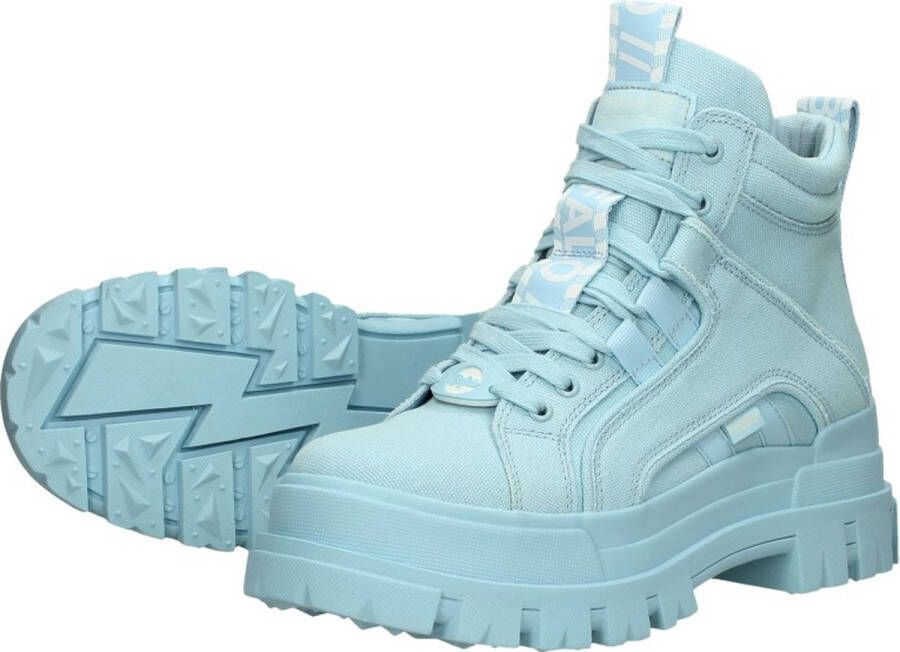 Buffalo Aspha NC Mid Veterschoenen Hoog licht blauw - Foto 4
