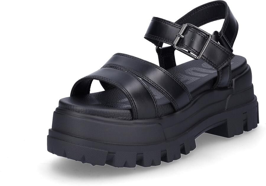 Buffalo Sandalen met geprofileerde plateauzool model 'ASPHA'