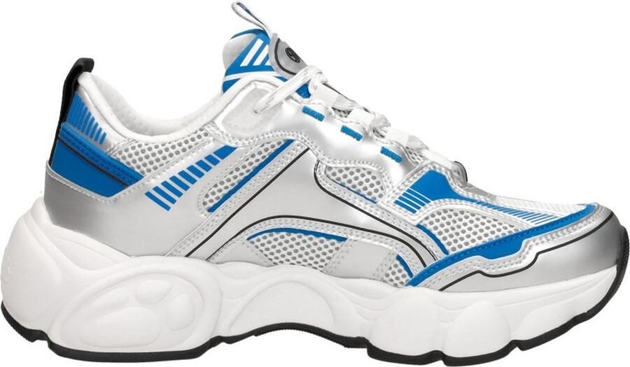 Buffalo CLD Run Jog Sneakers Laag zilver