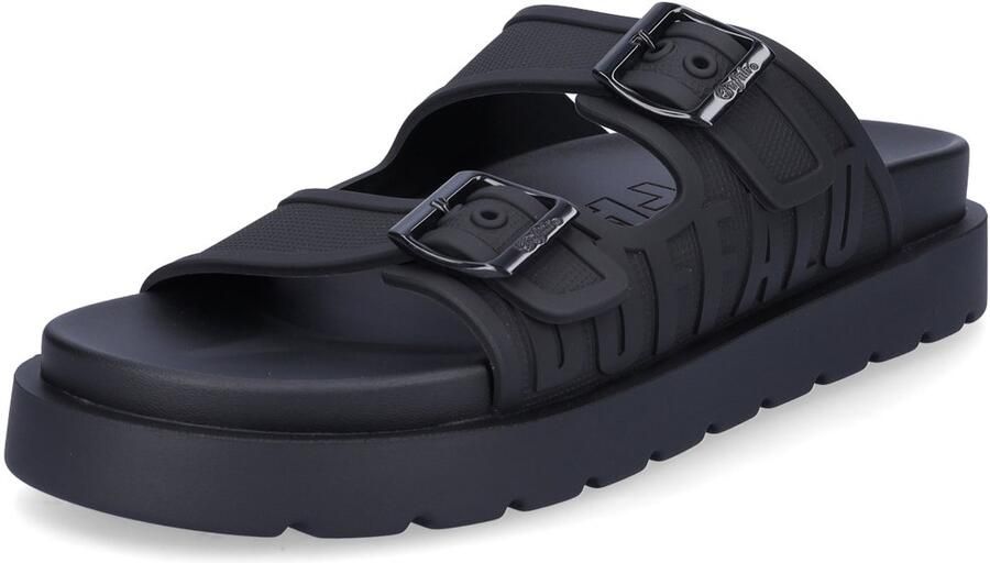 Buffalo Eve Sol Sandalen Schoenen black maat: 38 beschikbare maaten:38 39 40