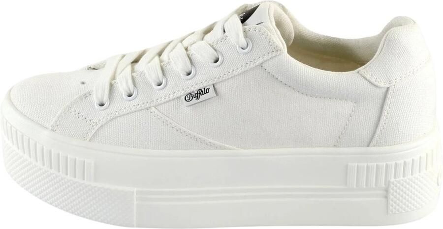 Buffalo Plateausneakers met memory foam vrijetijdsschoen halfschoen veterschoen