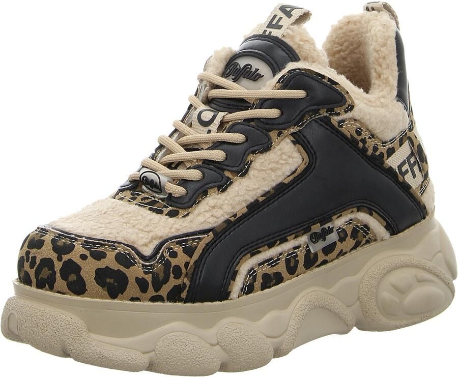 Buffalo dames sneakers beige