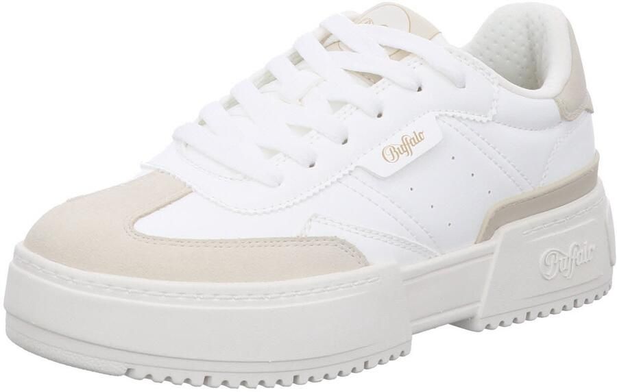 BUFFALO Sneakers laag 'Paired Charms 2.0' wit