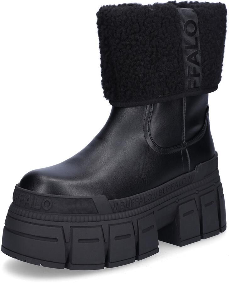 Buffalo dameslaars Gospher Fold zwart