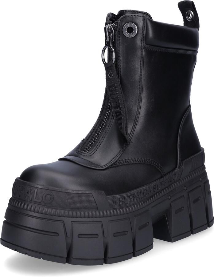 Buffalo Boots & laarzen Gospher Zip Boot in zwart