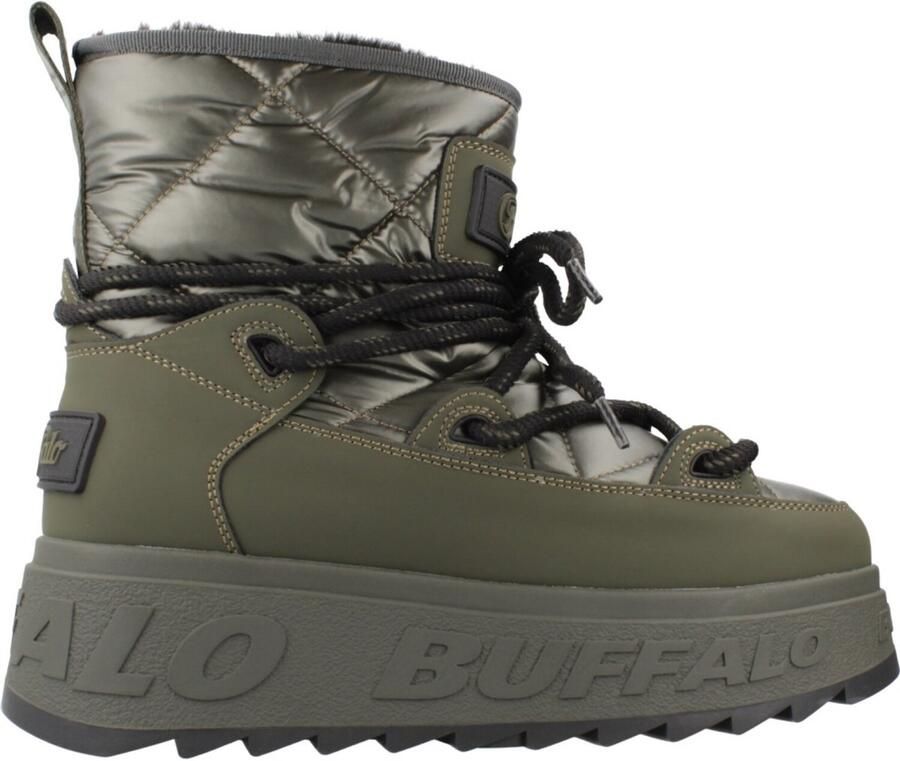 Buffalo Snowboots Eliza Winterboots veterboots instaplaarzen met warme voering