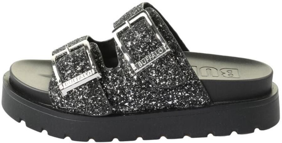 Buffalo RAYA ARI GLAM BLACK Dames Sandaal zwart