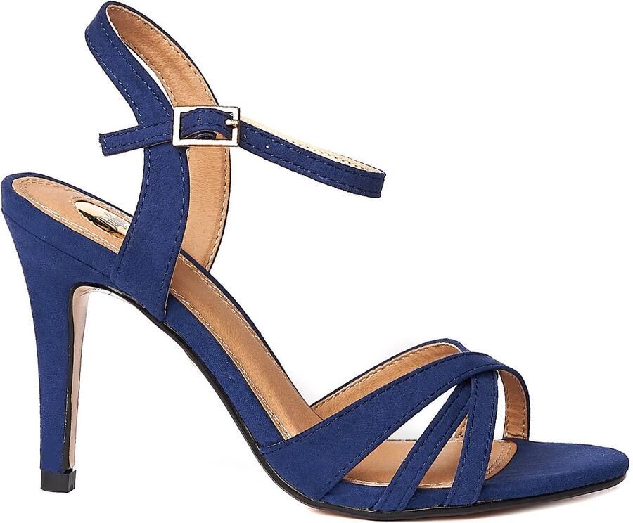 Buffalo Sandalen Enkelbandje Blauw